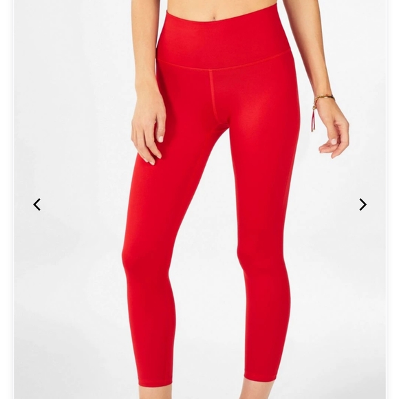 Fabletics Pants - Fabletics High-Waisted Solid Powerhold Leggings, L